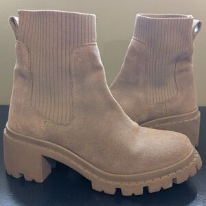 Steve Madden Taupe Heeled Boots